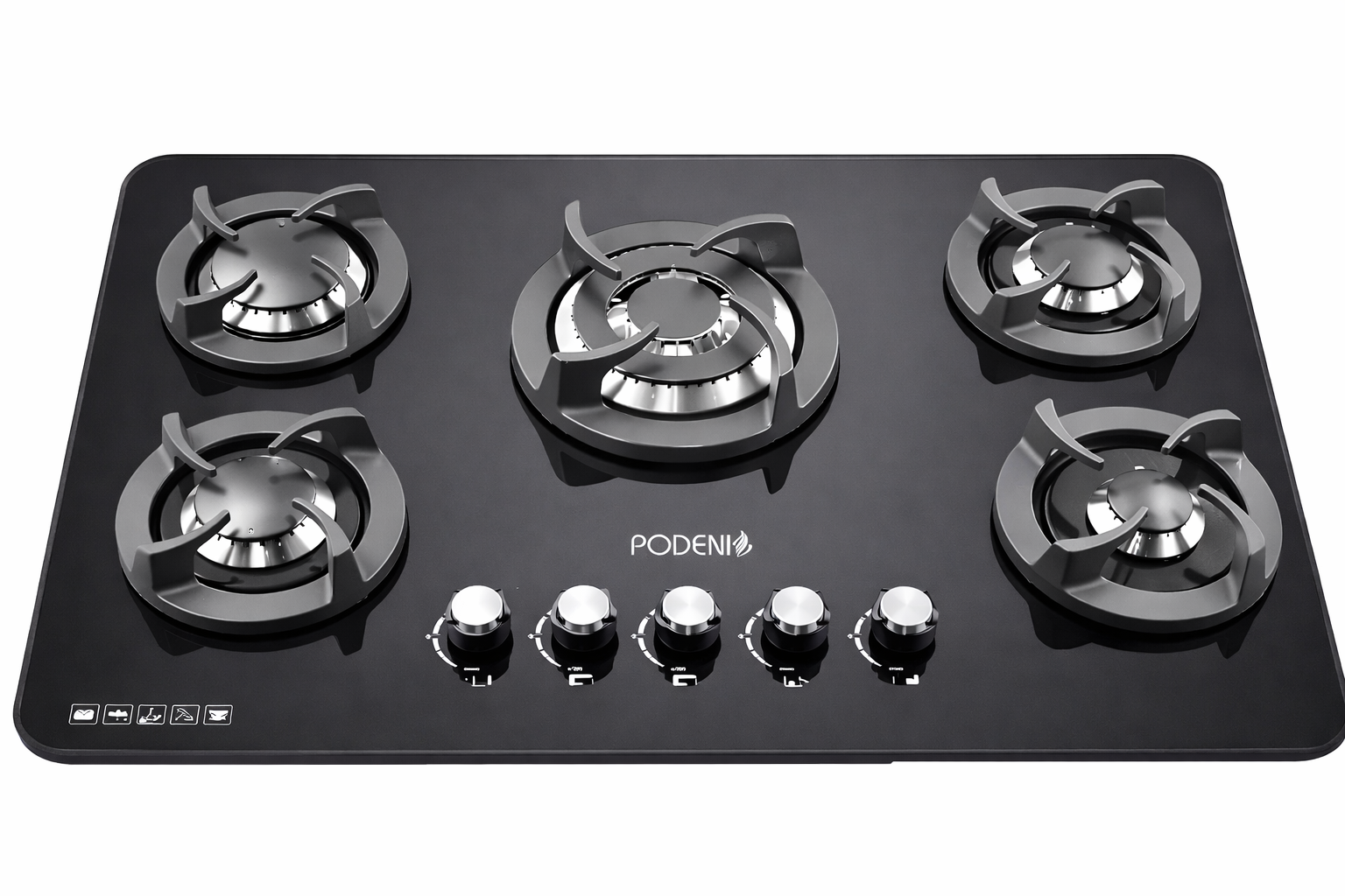 گاز رومیزی شیشهای پودنیس G160