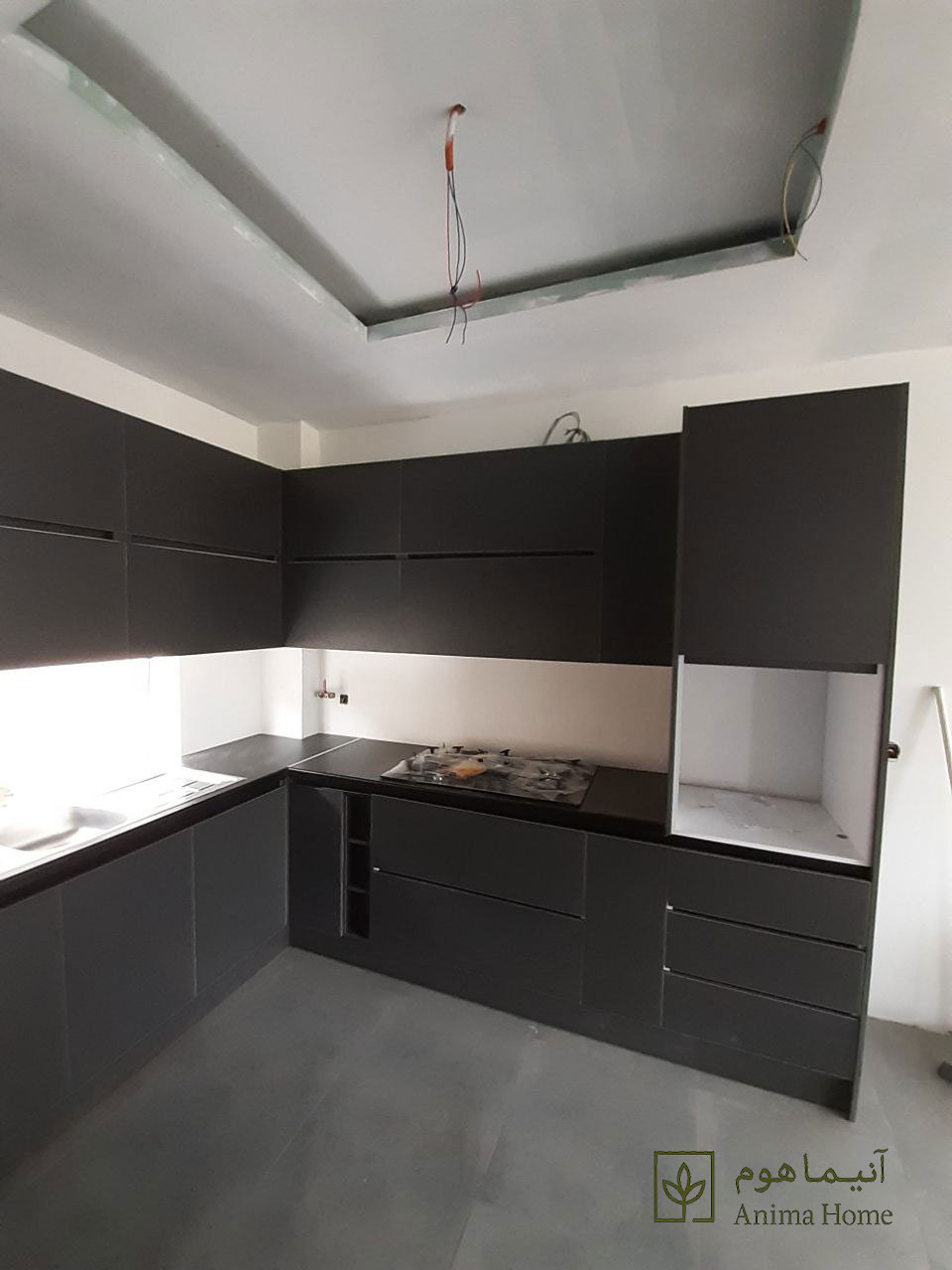 کابینت مدرن دودی کتان (پروژه شهرک ویلایی باوان) - تیپ 1 کابینت مدرن دودی کتان (پروژه شهرک ویلایی باوان) - تیپ 1