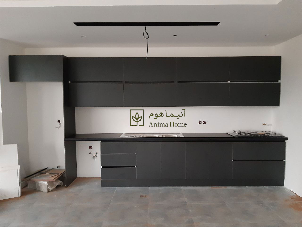 کابینت مدرن دودی کتان (پروژه شهرک ویلایی باوان) - تیپ 2 کابینت مدرن دودی کتان (پروژه شهرک ویلایی باوان) - تیپ 2