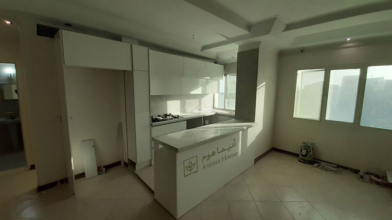 کابینت مدرن سفید هایگلاس (طرح نوسازی کابینت) کابینت مدرن سفید هایگلاس (طرح نوسازی کابینت)